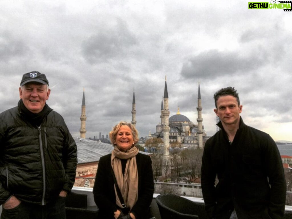 Jonathan Tucker Instagram - “always finish stronger than you start.” -my mom & dad Istanbul, Turkey