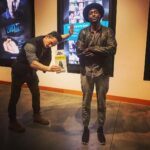 Jonathan Tucker Instagram - theatre makes the car go. praise be the real deal @iamedigathegi.#JesusHoppedTheATrain @signaturetheatre Signature Theatre Company