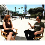 Jonathan Tucker Instagram - releasing @callofduty at @e3expo with cnbc's #1 business correspondent (and my friend) @juliaboorstin #codwwii Los Angeles Convention Center