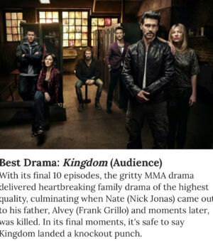 Jonathan Tucker Instagram - @entertainmentweekly’s “dark-horse 2018 #Emmy nominees they’d love to see.”
no more dedicated crew. no finer cast. no better leader @byronbalasco. 40 sterling episodes of television. underdogs, we didn’t ever find the audience in size, but we found the audience we needed for this long haul in life. thanks @samhighfill and to all those who watched our entire run. it was the privilege of a lifetime. and i miss jay very much.