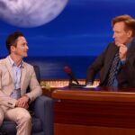 Jonathan Tucker Instagram - There’s a reason @teamcoco has been at the top of the game for so many years, and it’s not just that he’s from Boston. There are a lot of funny people, but authenticity and kindness carries weight over time — holds up. Congratulations, Conan. And thanks for the support. #navyst