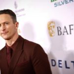 Jonathan Tucker Instagram - "A true warrior, like tea, shows his strength in hot water." - @princeandprincessofwales #bafta tea party Los Angeles, California