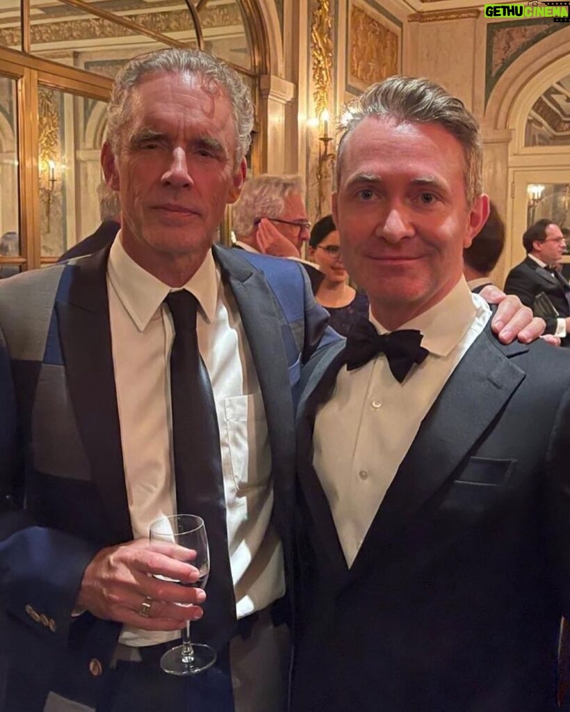 Jordan B. Peterson Instagram - With @douglaskmurray at The Plaza Hotel in NYC