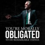 Jordan B. Peterson Instagram - You’re Morally Obligated to Do Remarkable Things. Why? Well, partly because life is so difficult and challenging that unless you give it everything you have, the chances are very high that it will embitter you. And then you’ll be a force for darkness. That’s not good. Also, the fact that life is short and can be brutal can terrify you into hiding. But you can flip that on its head and understand that since you’re all in, you might as well take the adventurous risks. That’s a very good thing to understand. What is also useful to understand is that there isn’t anything more adventurous than the truth. This is something that took me a long time to figure out. You can craft your words to get what you want. If you’re attempting to say what you believe to be true and attempting to act in the manner that you think is most appropriate, that’s genuinely you. If you’re trying to live in the truth, you have the force of reality behind you, and that seems like a good deal. You have the reality and the adventure. So, why is that a moral obligation? Well, if you hide and you don’t let what’s inside of you out—and you don’t bring into the world what you could bring—you become cynical and bitter. Not only will you not add to the world what you could add, but you’ll start being jealous of people who are competent and doing well and work to destroy them. That’s the pathway to hell.