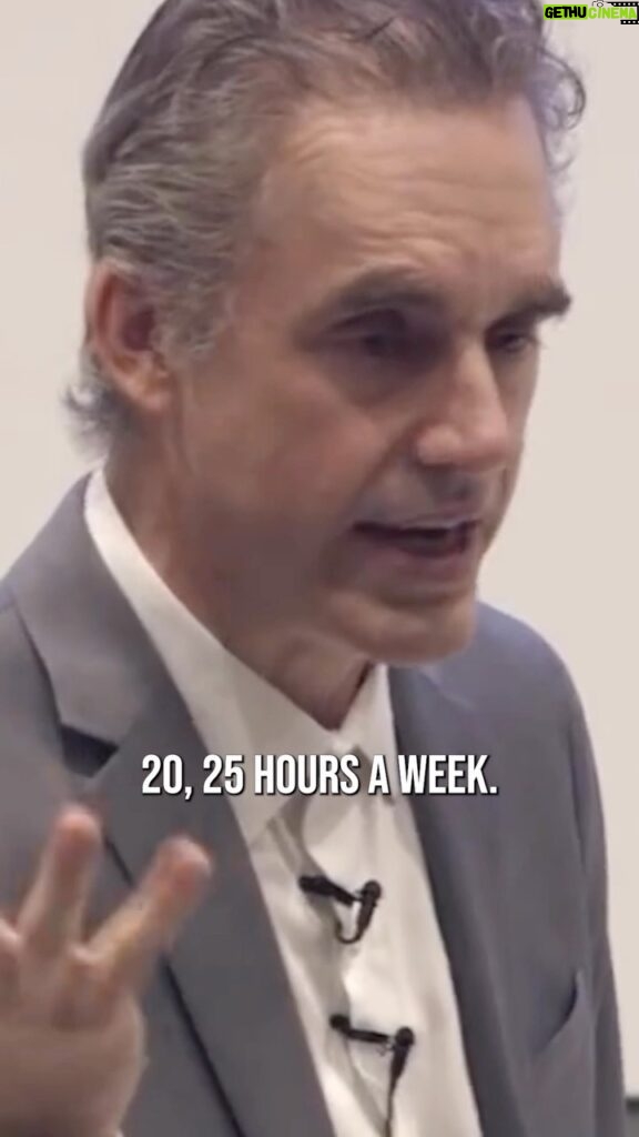 Jordan B. Peterson Instagram - How many hours a day do you waste?