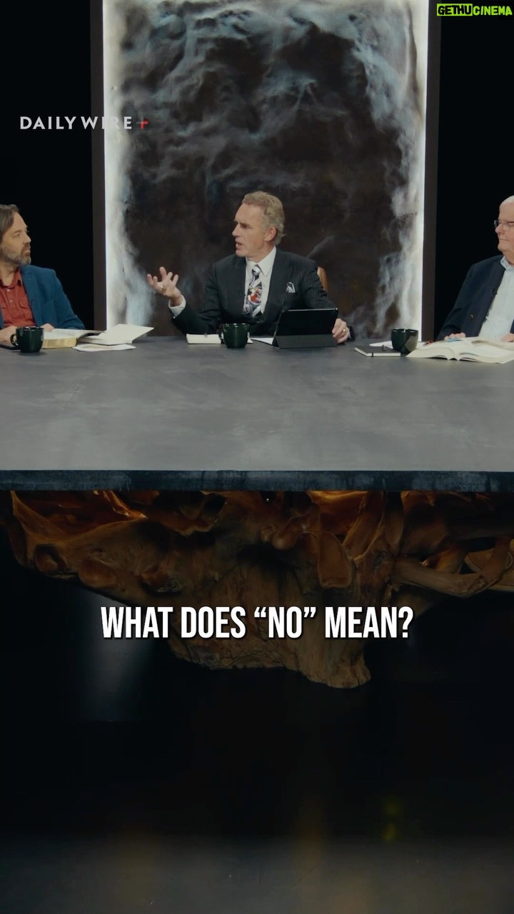 Jordan B. Peterson Instagram - What does no mean? From @jordan.b.peterson’s Exodus series.