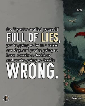 Jordan B. Peterson Instagram - Tell the Truth—Or, At Least, Don’t Lie.

You can’t trust yourself if you lie. And there will be times in your life when you have no one to turn to except yourself.