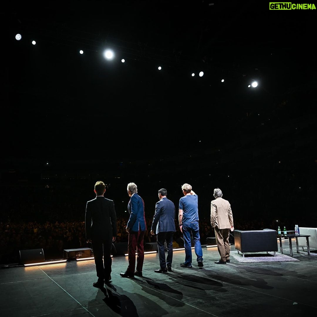Jordan B. Peterson Instagram - ARC show, London 2023, at a packed O2 arena. O2 Arena London