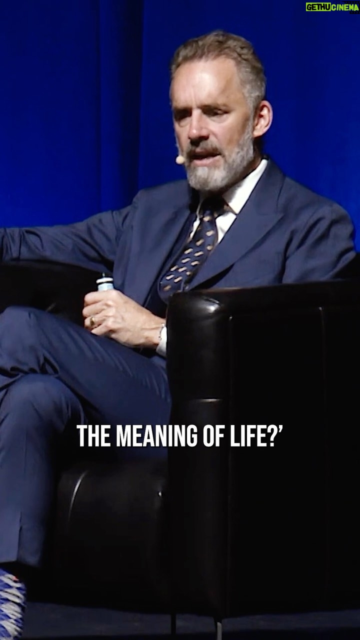 Jordan B. Peterson Instagram - What is the meaning of life?