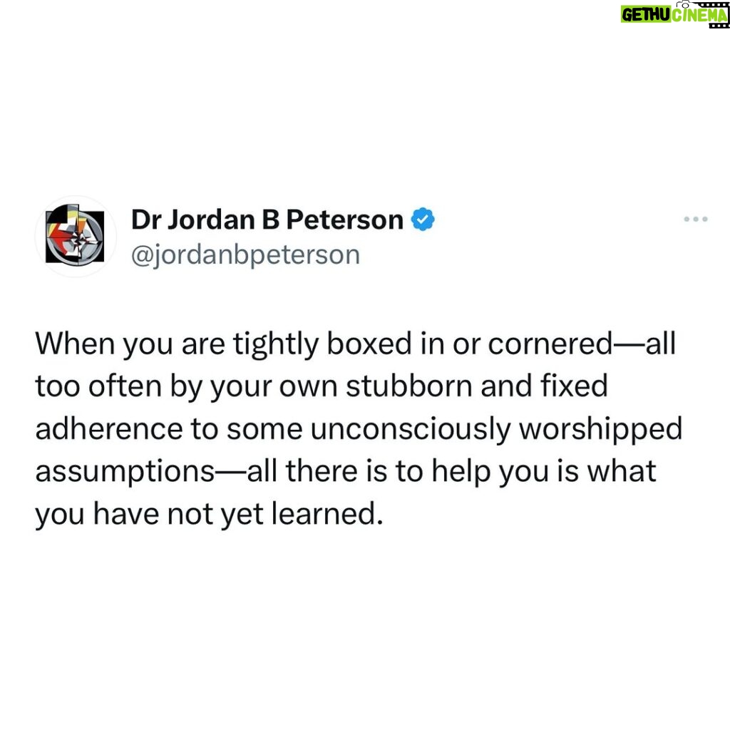 Jordan B. Peterson Instagram -