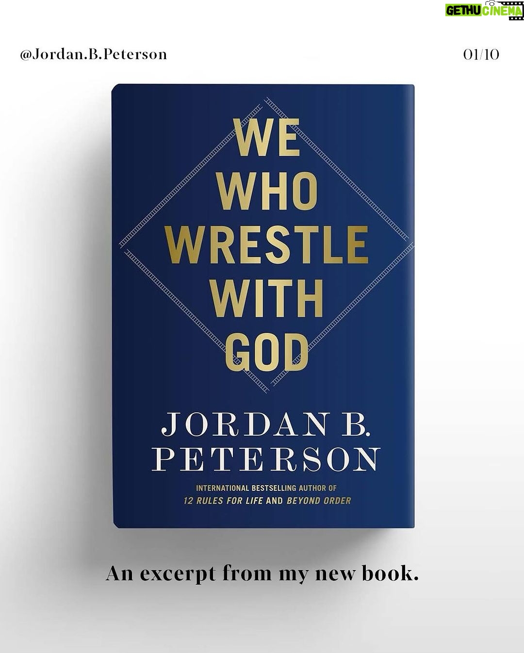 Jordan B. Peterson - 103.3K Likes - The following is an excerpt from my forthcoming book, ‘We Who Wrestle With God’, set to release on November 19th, 2024.
The U.S. and UK pre-order links are now available in the link in my bio.