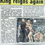 Jordan Leavitt Instagram - Momma! I'm in the paper!!!🐵👑 That's pretty nifty 🥸 I may have to travel across the pond and finish my character arc one day... #longlivethemonkeyking Jokes aside, being a heel in London was loads of fun 🤣 Cred: @garyh_mma #mma #bjj #ufc #jordanleavitt