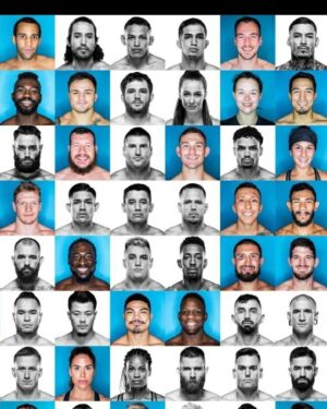 Jordan Leavitt Instagram - This is a picture of all the fighters from my season of Contender Series🤯
It all seems so surreal when look back at how it worked out.

 It was July 23, 2020. I had just fought 6 days prior and I was happy to have our rent covered for 2 months. 2020 threw our family through a loop.
We were trying to save up money because we were finally gonna moved out of our roach infested, piece of crap condo. 
We had just found out we were pregnant 2 weeks prior. Times were achanging 😅 Stress was at an all time high for us😂

I was fishing for crawdads, eating a box of creamsicles when I got the call.
"There's an opening on Contender Series"
How could I say no?

Everything after that is a blur, but, in summary. 

First Fight of Season 4
First Contract Awarded 
Yes, I believe in destiny 🙏

#longlivethemonkeyking 
#warmonkeyking 
#jordanleavitt 
#chimpshitonly 
#mma #bjj #ufc #boxing #muaythai #judo #wrestling #sambo