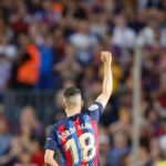 Jordi Alba Instagram - Una noche que nunca olvidaré. Espectacular la gente!! Solo puedo decir 𝗚𝗥𝗔𝗖𝗜𝗔𝗦 por haberme hecho pasar uno de los días más bonitos de mi carrera y despedirme del club de mi vida entre tanto cariño, en el último partido que se va a jugar en este Camp Nou… 💙❤️🙌🏻 #forçabarça Spotify Camp Nou