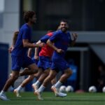Jordi Alba Instagram - Ya estamos de vuelta para la recta final de la temporada. 💪🏻🔵🔴 @fcbarcelona