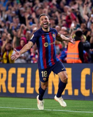 Jordi Alba Instagram - Vamosss!! Cada vez estamos más cerca… FORÇA BARÇA!!! 💪🏻💙❤️