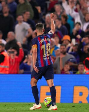 Jordi Alba Instagram - Vamosss!! Cada vez estamos más cerca… FORÇA BARÇA!!! 💪🏻💙❤️