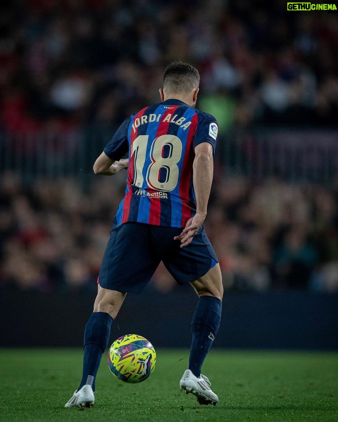Jordi Alba Instagram - ⚔️🔵🔴 @fcbarcelona Spotify Camp Nou