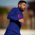 Jordi Alba Instagram - Lunes de vuelta a los entrenamientos. @fcbarcelona 💪🏻🔵🔴
