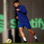 Jordi Alba Instagram - Lunes de vuelta a los entrenamientos. @fcbarcelona 💪🏻🔵🔴