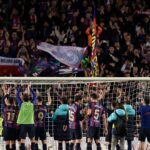 Jordi Alba Instagram - ¡Vaya noche hemos vivido en el Spotify Camp Nou! Siempre juntos. 💪🏼🤩💙❤️ #forçabarça #elclásico
