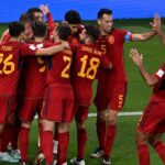 Jordi Alba Instagram - Buena equipooo, gran manera de comenzar! 👏🏼 Una victoria importante para seguir encarando con la misma fuerza cada partido. #VamosEspaña!! 👍🏼🇪🇸 #Catar2022