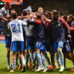 Jordi Alba Instagram - ¡¡¡VAMOS!!! Enorme todo el equipo, peleándolo hasta el último momento… ¡Estamos en la Final Four de la #NationsLeague!💪🏻💪🏻 Estádio Municipal Braga