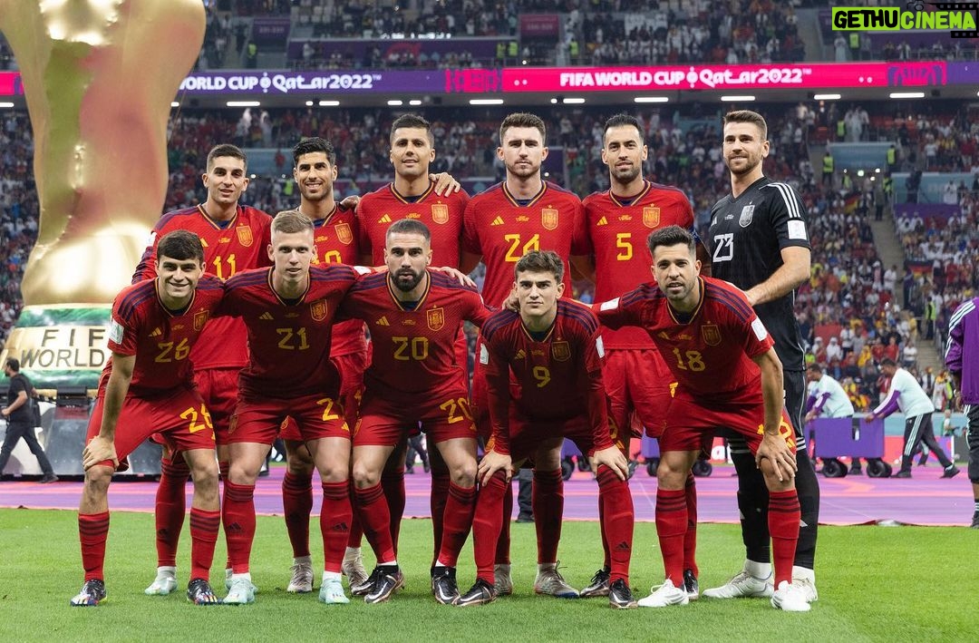 Jordi Alba Instagram - Dimos todo para tratar de ganar a un gran rival. Ahora toca seguir trabajando y pensar en el pr贸ximo jueves. #VamosEspa帽a!! 馃憡馃徎#Catar2022