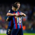 Jordi Alba Instagram - Muy contento por el gran partido de hoy. Veníamos de una semana complicada para el equipo y hoy necesitábamos este importante triunfo. Trabajamos, luchamos y lo conseguimos juntos. #forçabarça 🔛💪🏼💙❤️