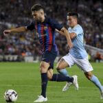 Jordi Alba Instagram - Triunfo importante ante nuestra afición para coger fuerzas para una semana muy importante que tenemos por delante. 💪🏼🔛💙❤️ #forçabarça Camp Nou