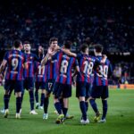 Jordi Alba Instagram - Triunfo importante ante nuestra afición para coger fuerzas para una semana muy importante que tenemos por delante. 💪🏼🔛💙❤️ #forçabarça Camp Nou