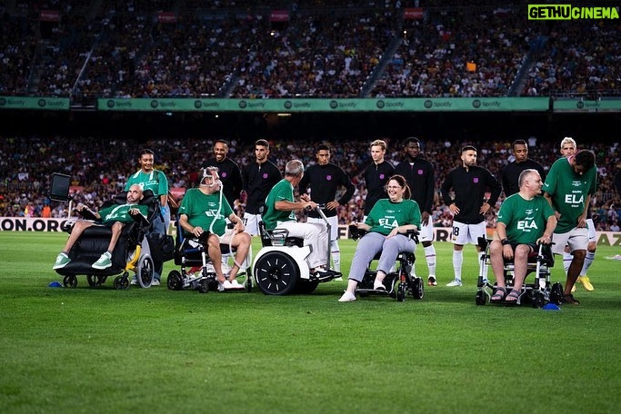 Jordi Alba Instagram - Muchas gracias a todos los que aportaron su granito de arena ayer en la lucha contra la ELA ❤️