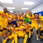 Jordi Alba Instagram - 🏆 CAMPEONES!!!!!!! 🔵🔴 Una liga muy merecida… 🙌🏻 Gracias por el apoyo durante toda la temporada, culers!!! No hay nada como conseguir títulos con el equipo de tu vida… 2️⃣7️⃣ LIGAS!! FORÇA BARÇA!!! 💙❤️