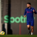 Jordi Alba Instagram - Lunes de vuelta a los entrenamientos. @fcbarcelona 💪🏻🔵🔴