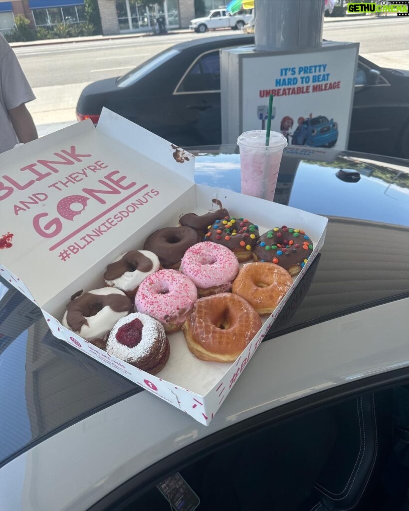 Jordyn Jones Instagram - cars & donuts (ty for 9.3M🤍🤞🏼) Los Angeles, California