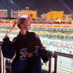 Jordyn Jones Instagram - First F1 experience ✅ @f1lasvegas @vegas #LasVegasGP Las Vegas, Nevada