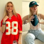 Jordyn Jones Instagram - Chiefs or Eagles? 🏈 #Superbowl