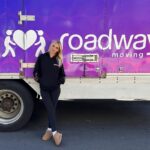 Jordyn Jones Instagram – small girl ~ big truck @roadwaymoving West Hollywood, California