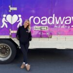 Jordyn Jones Instagram - small girl ~ big truck @roadwaymoving West Hollywood, California