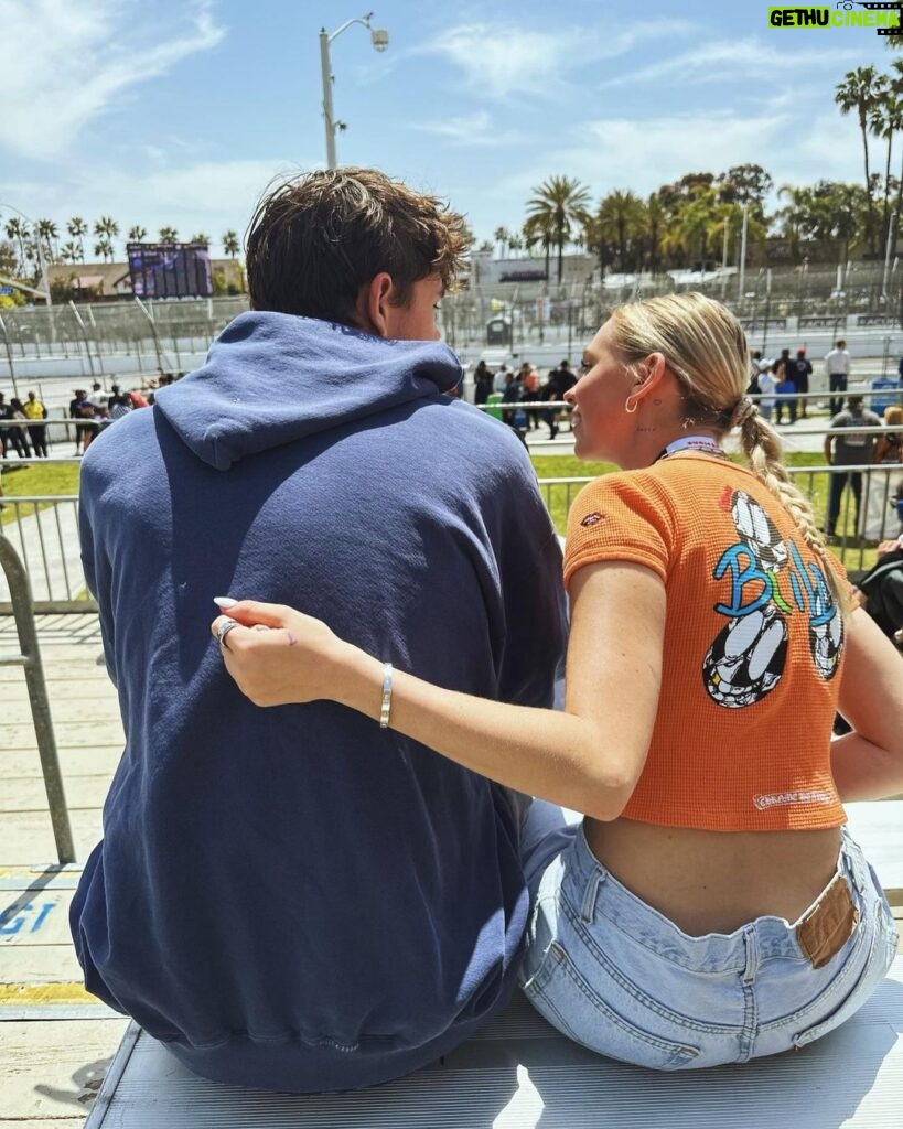 Jordyn Jones Instagram - my kinda coachella 🏎️ #cars #grandprix #race Grand Prix of Long Beach
