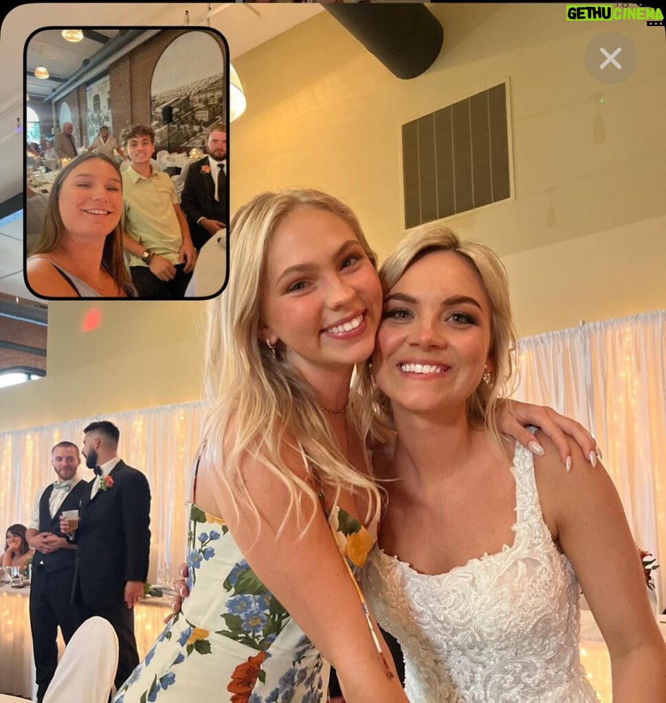 Jordyn Jones Instagram - since i last saw my sister, she became a mother & today she became a wife! 💍🤍🪄 I know we both wish more than anything that Dad could’ve been there & walked you down the aisle… you are so strong and i love you so much. Congrats to you & cam ♾ Fort Wayne, Indiana