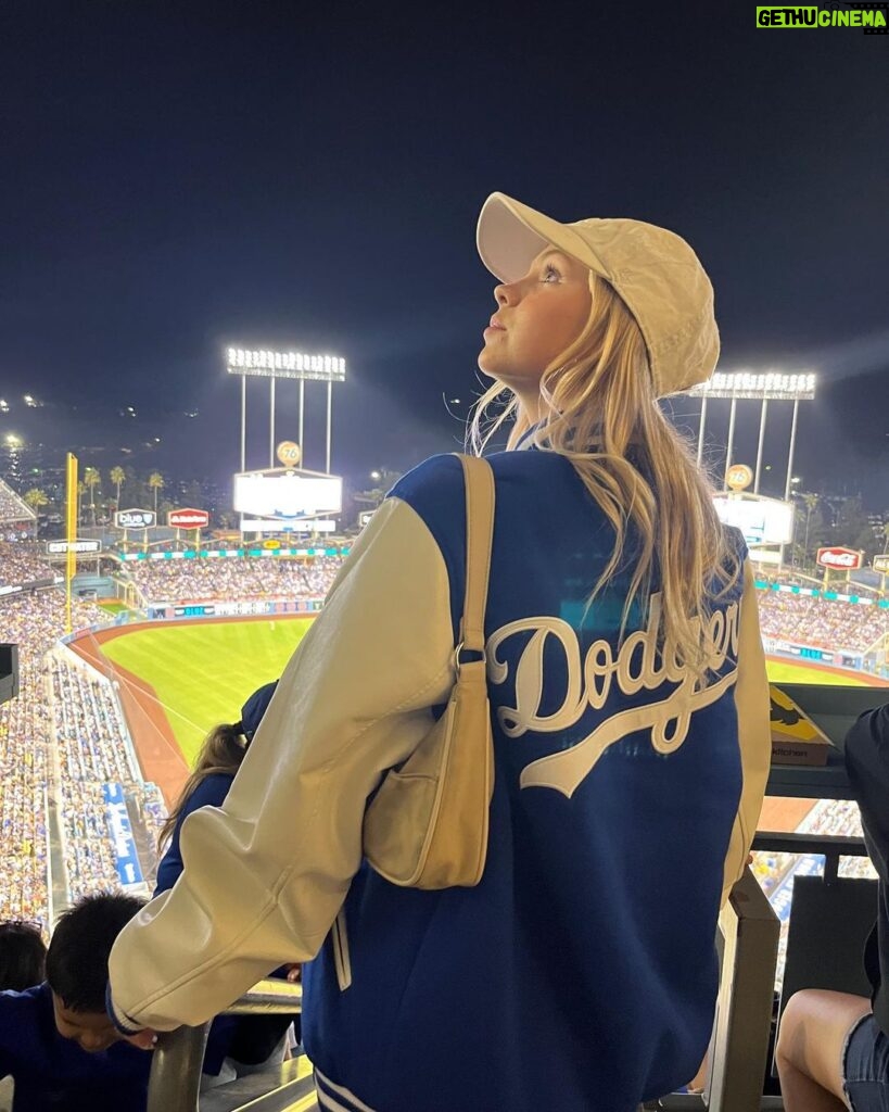 Jordyn Jones Instagram - baseball >>> Dodger Stadium