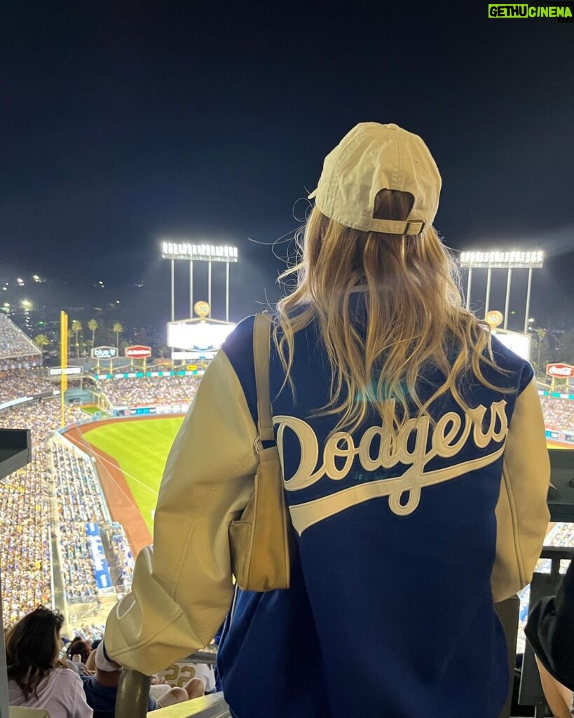 Jordyn Jones Instagram - baseball >>> Dodger Stadium