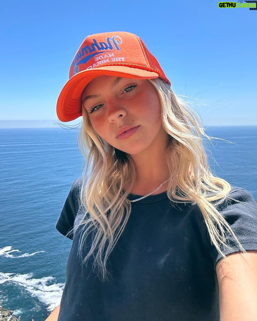 Jordyn Jones Instagram - i call it listerine 🌊 Big Sur, California