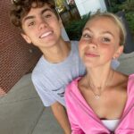 Jordyn Jones Instagram – a very special birthday boy 🤍 i love you so much & i’m so proud of who you’re becoming, dad would be so proud. can’t believe you’re 20, it’s feels like just yesterday we were wrestling to see who could stay on the bed longer until i knocked out your front teeth & we learned that everything ends badly 😭😭 . see u soon bug, love you million years 🪄