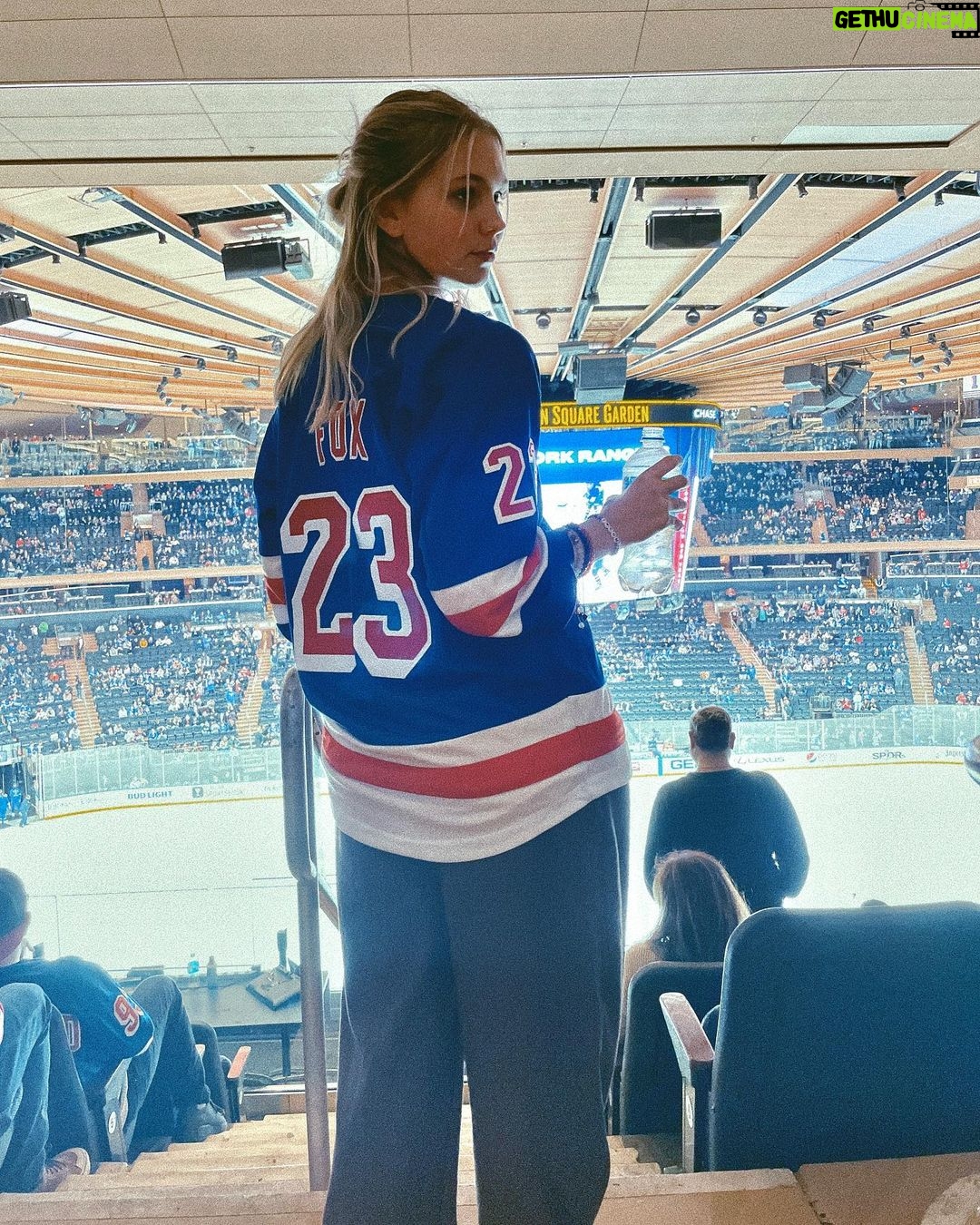 Jordyn Jones Instagram - get the puck outta here Madison Square Garden