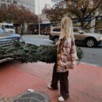 Jordyn Jones Instagram - ✨ jordyn finds a christmas tree ✨ Manhattan, New York