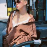 Jordyn Jones Instagram - whoever guesses my fill up correctly, wins free gas for a year 😩 West Hollywood, California