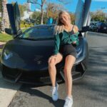 Jordyn Jones Instagram – always down to ride! @jordyndrives Beverly Hills, California