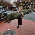 Jordyn Jones Instagram - ✨ jordyn finds a christmas tree ✨ Manhattan, New York